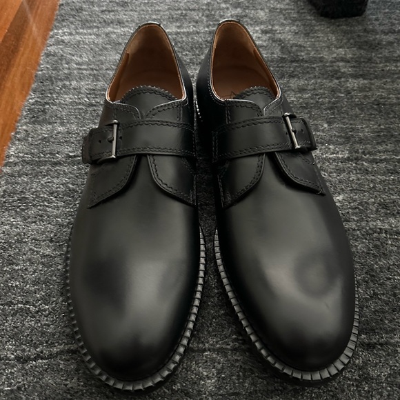 NWT Aquatalia Jamal Weatherproof Single Monk Strap Shoe